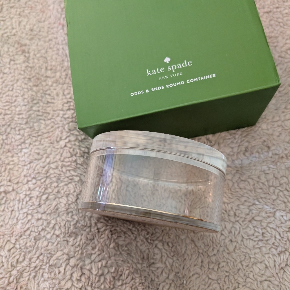 Kate Spade Clear Storage Container - Picture 4 of 5